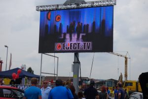 mobile LED Wand Grünstadt