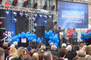 mobile LED Wand beim SR
