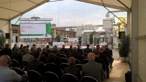 mobile LED Wand bei Friatec